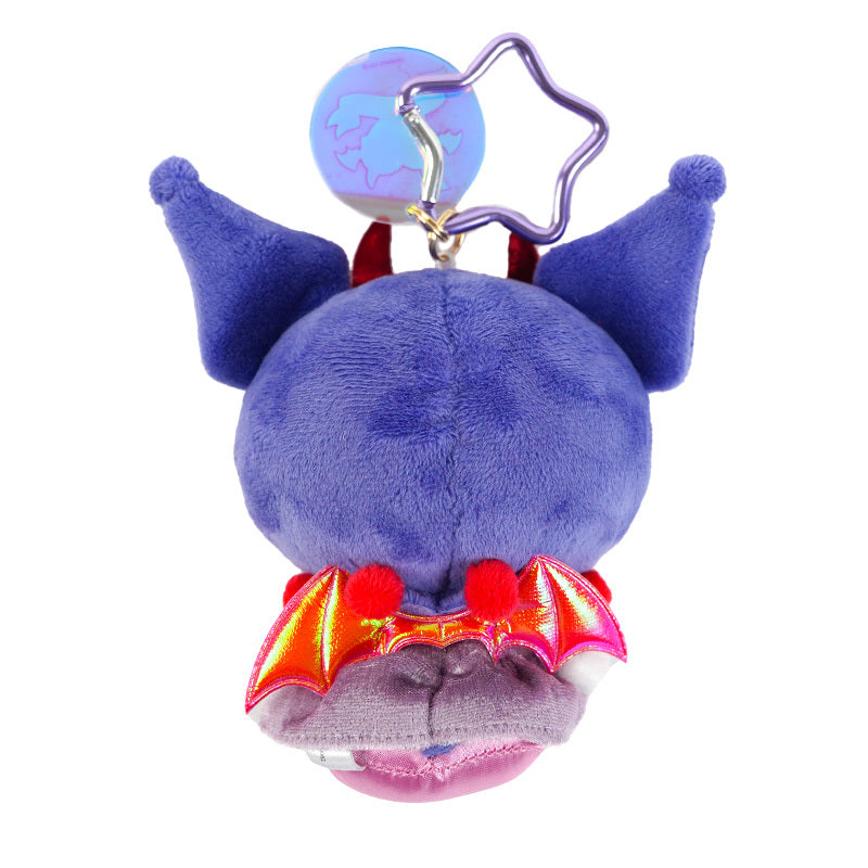 Close-up of Kuromis dual-colored wing details and metallic embellishments