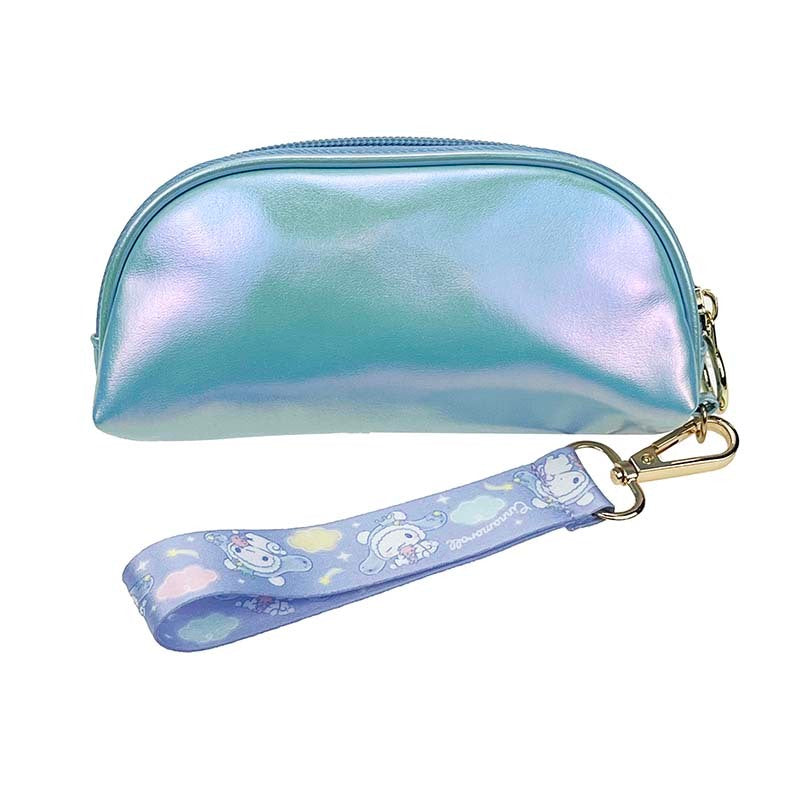 Wrist strap attached to the cute Cinnamoroll pouch, great for quick grab-and-go use