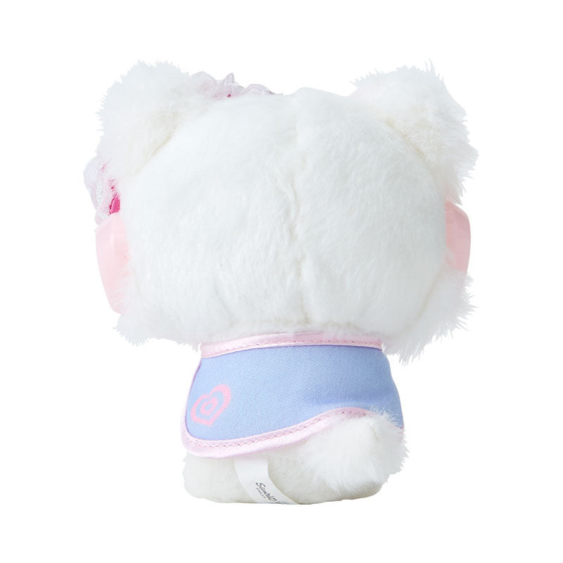 Sanrio merchandise plush keychain with push clasp closure and soft plush material