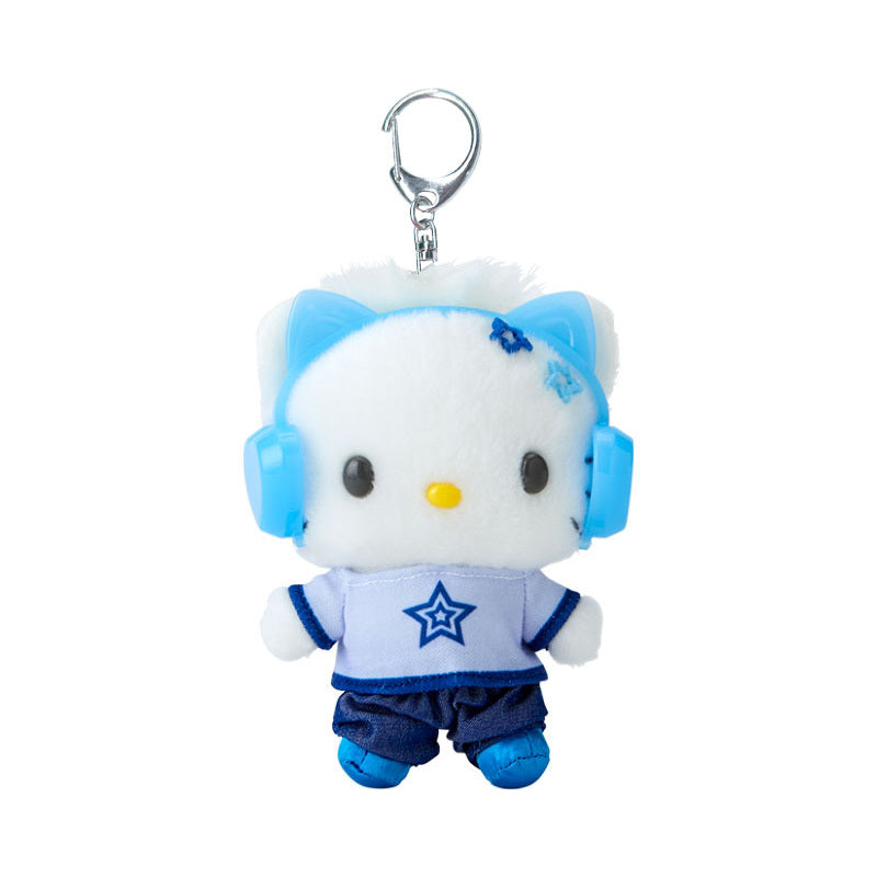 Dear Daniel plush keychain in retro outfit, perfect for collectors.