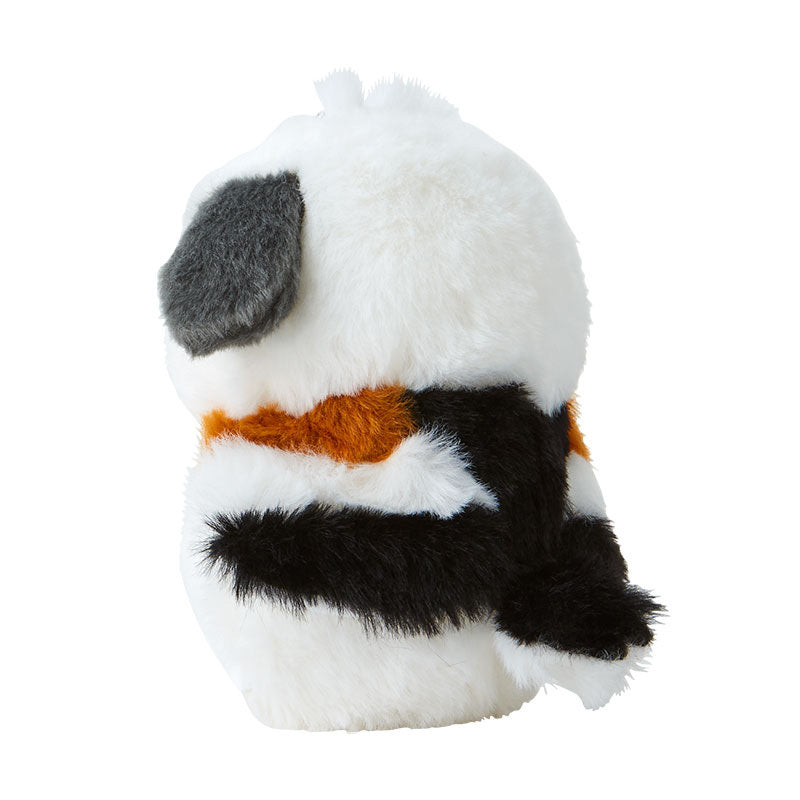 Pochacco sanrio plush attached to a backpack for cute accessory style