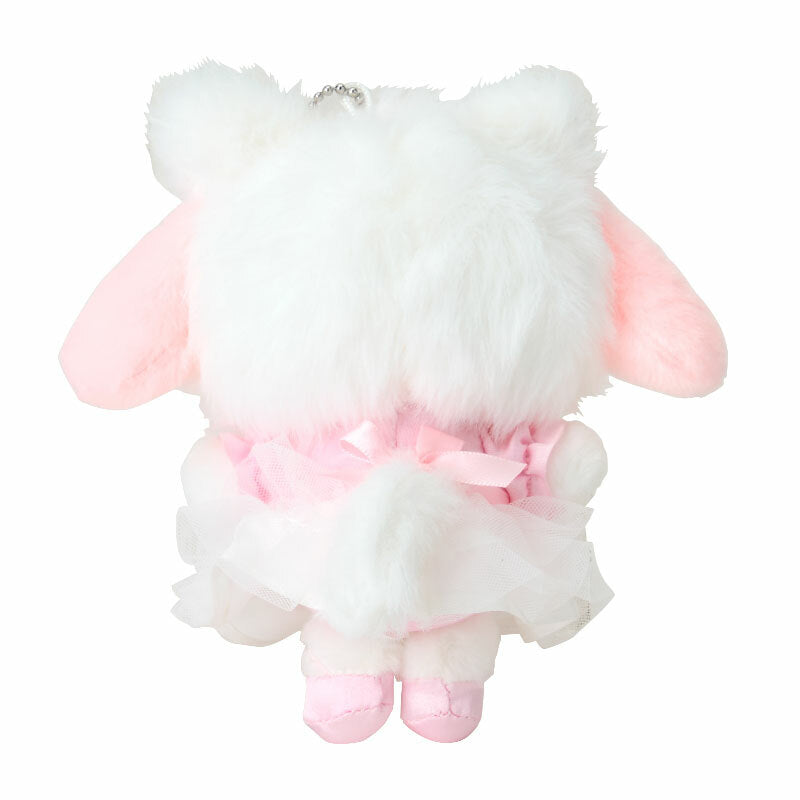 Sanrio plush featuring a ballet-themed outfit and embroidered details