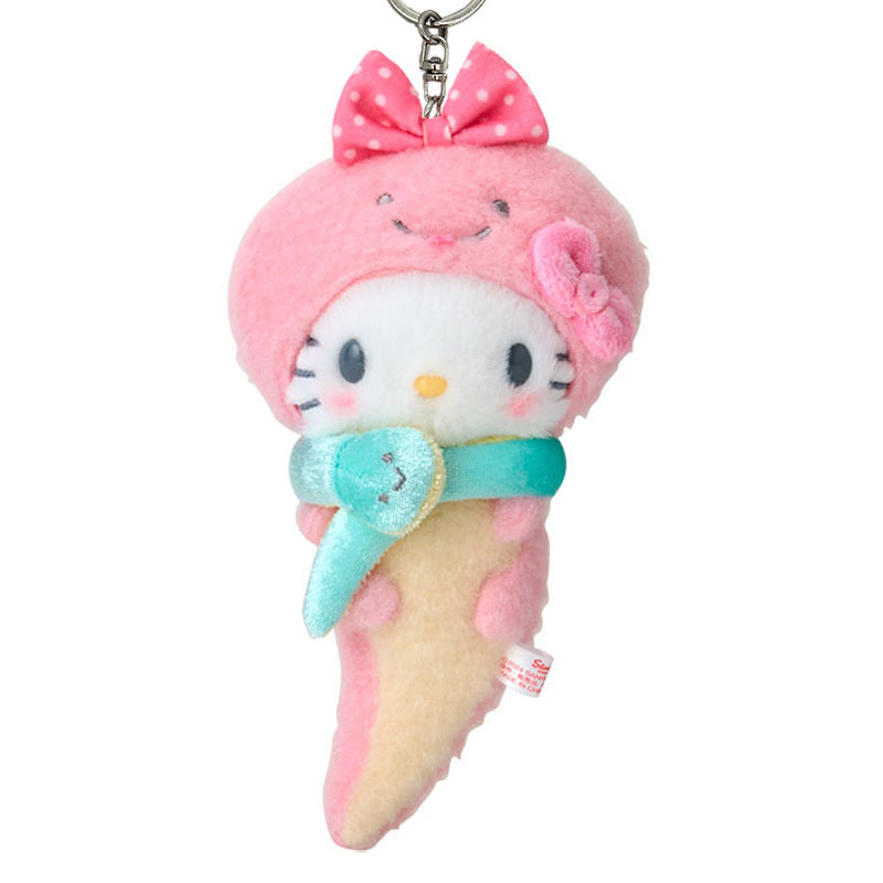 Lucky zodiac snake embroidery detail on Hello Kitty charm