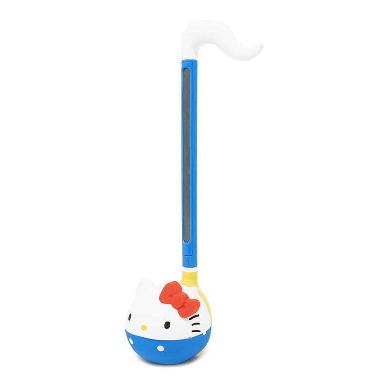 Hello Kitty Otamatone musical toy being played by a child, creating different sounds