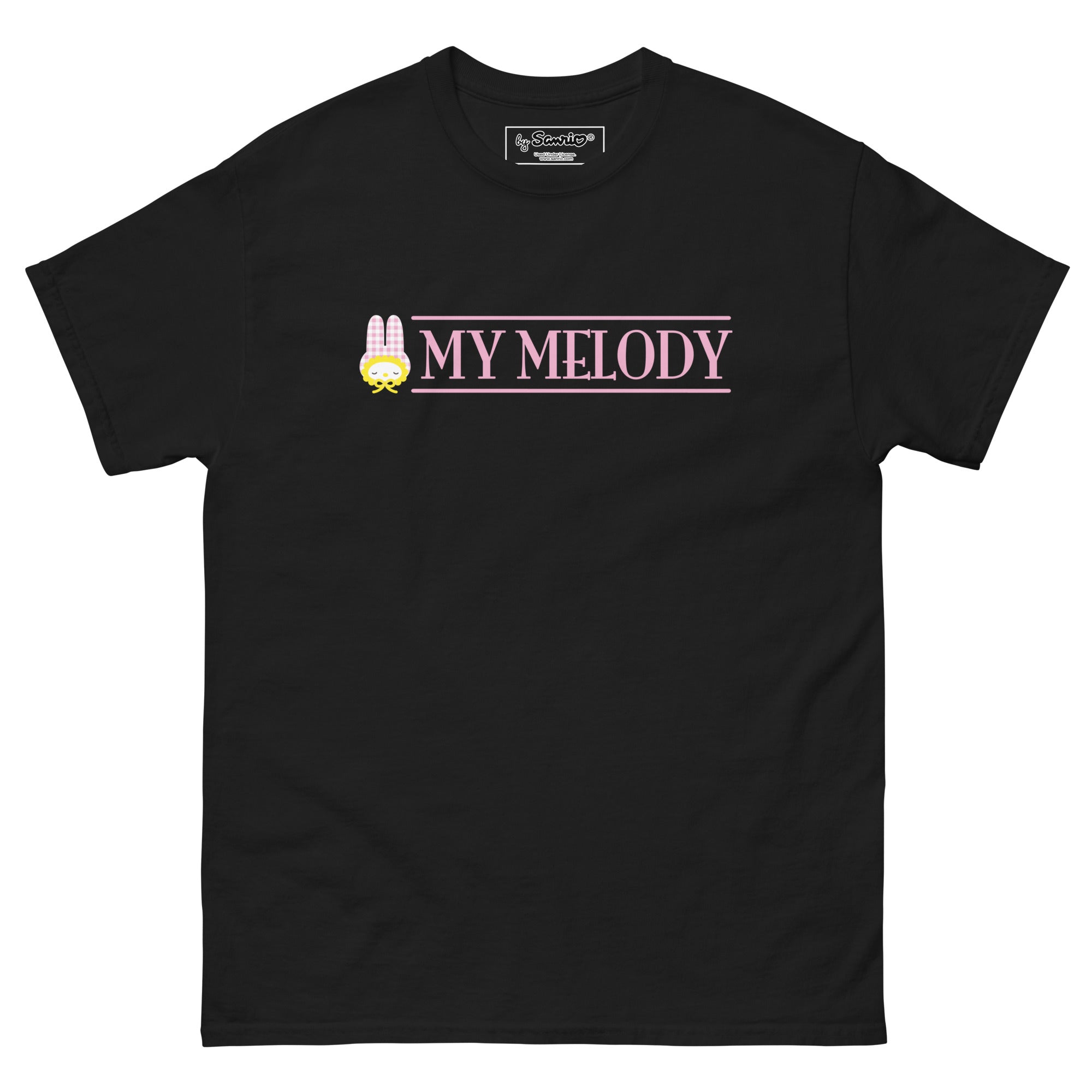 Back view of the tee, showing the durability of the fabric and design.