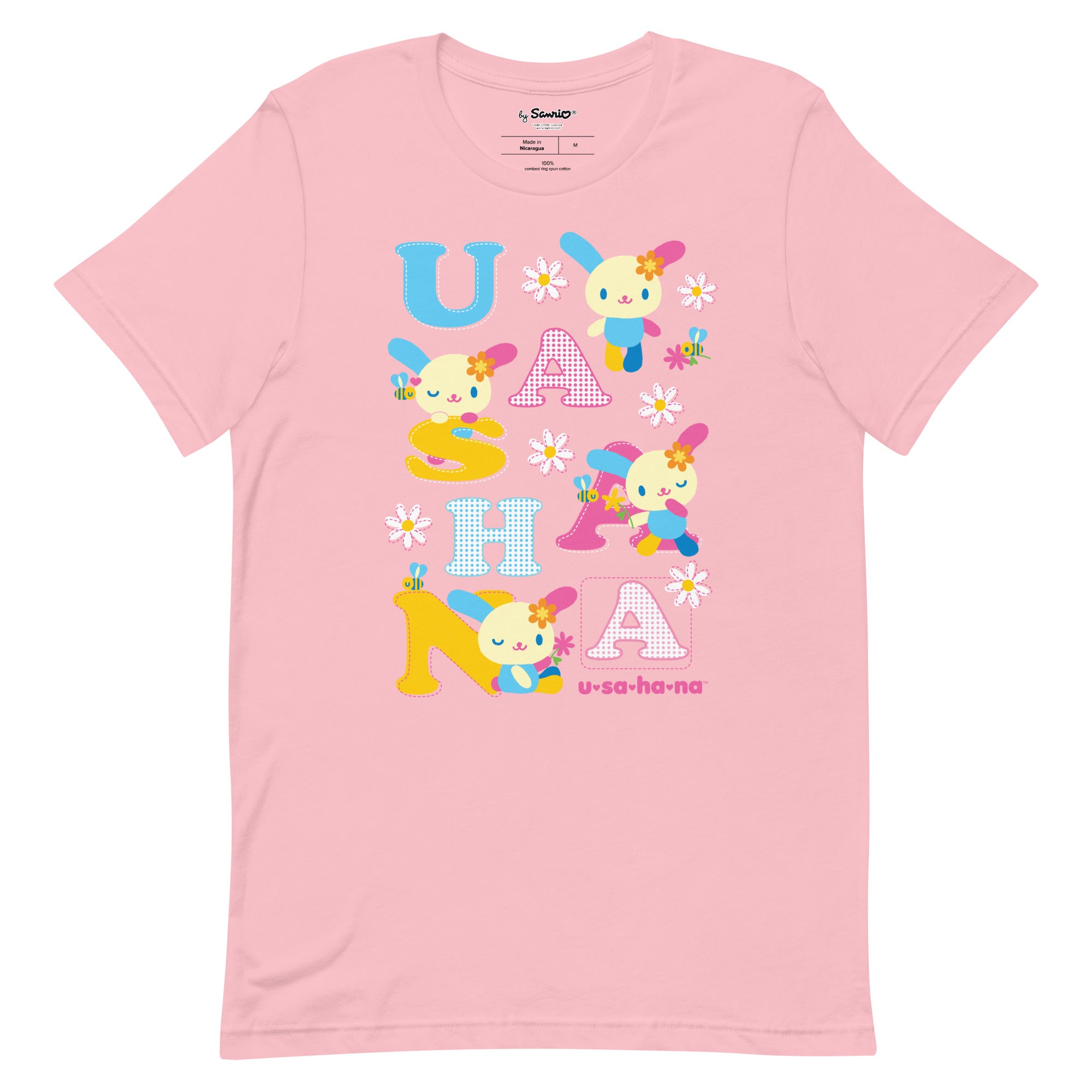 Casual woman wearing a vibrant cotton t shirt outdoors