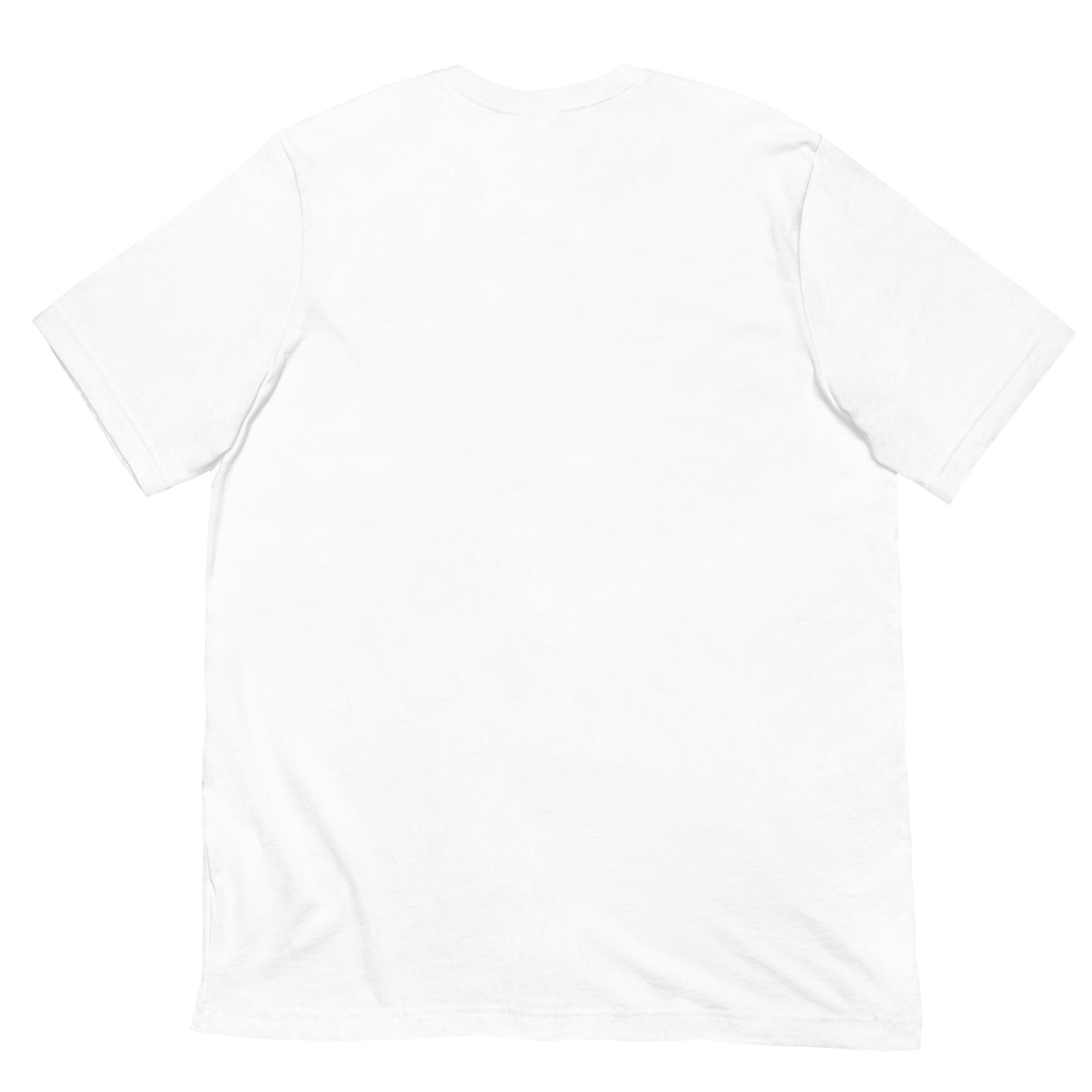 Front view of Hello Kitty Fruit Slice Graphic Tee, showcasing colorful fruit designs.