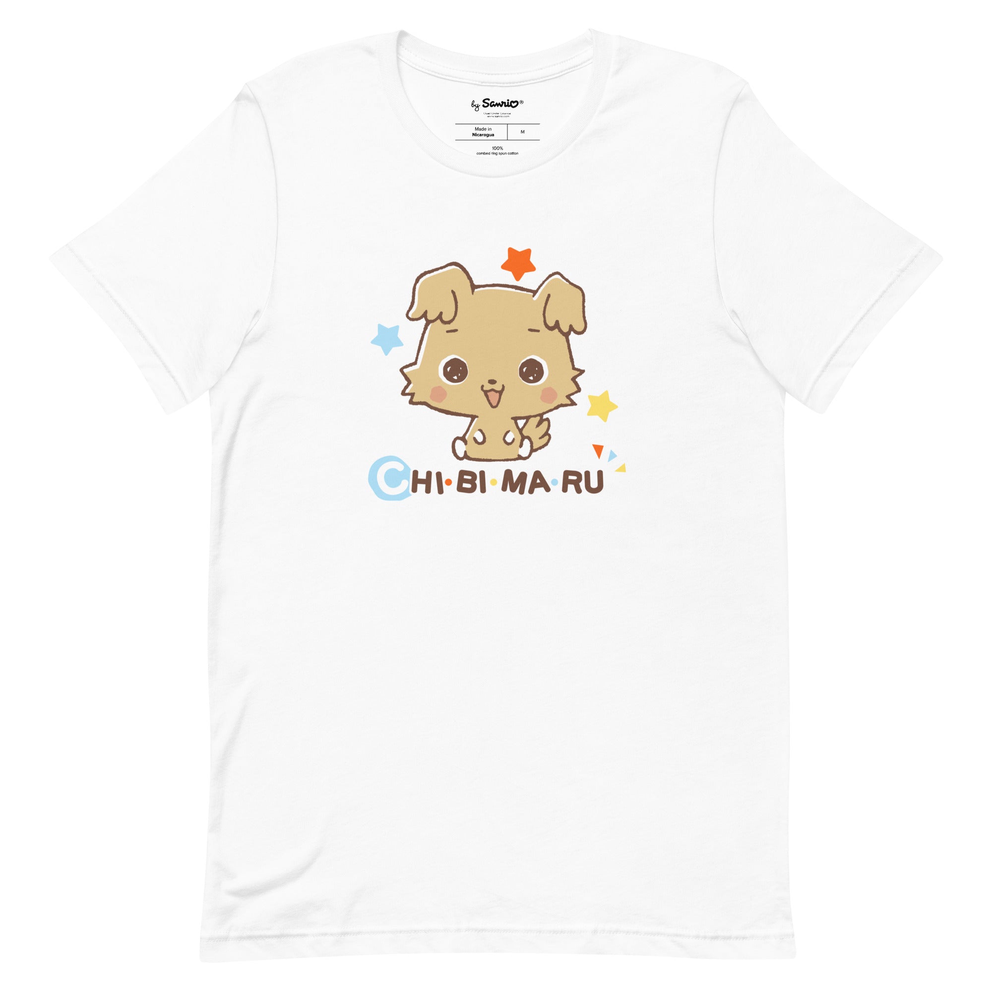 Close-up of fabric texture on Shiba Inu Adventure T-Shirt