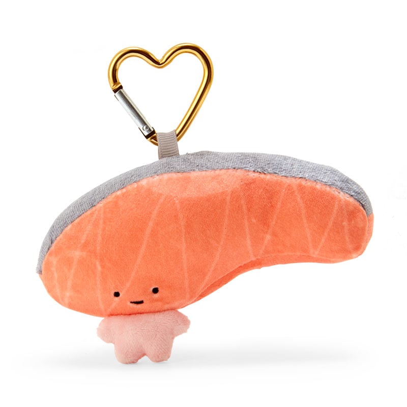 Miffy plush keychain mascot attached to a colorful bag