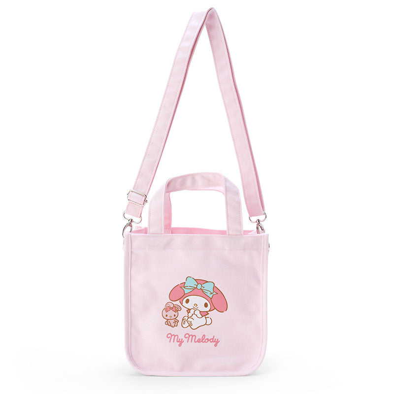 My Melody Cotton Convertible Mini Tote Bag with adjustable strap