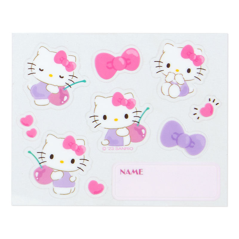 Hello Kitty clear crossbody bag with adjustable strap and exterior pocket
