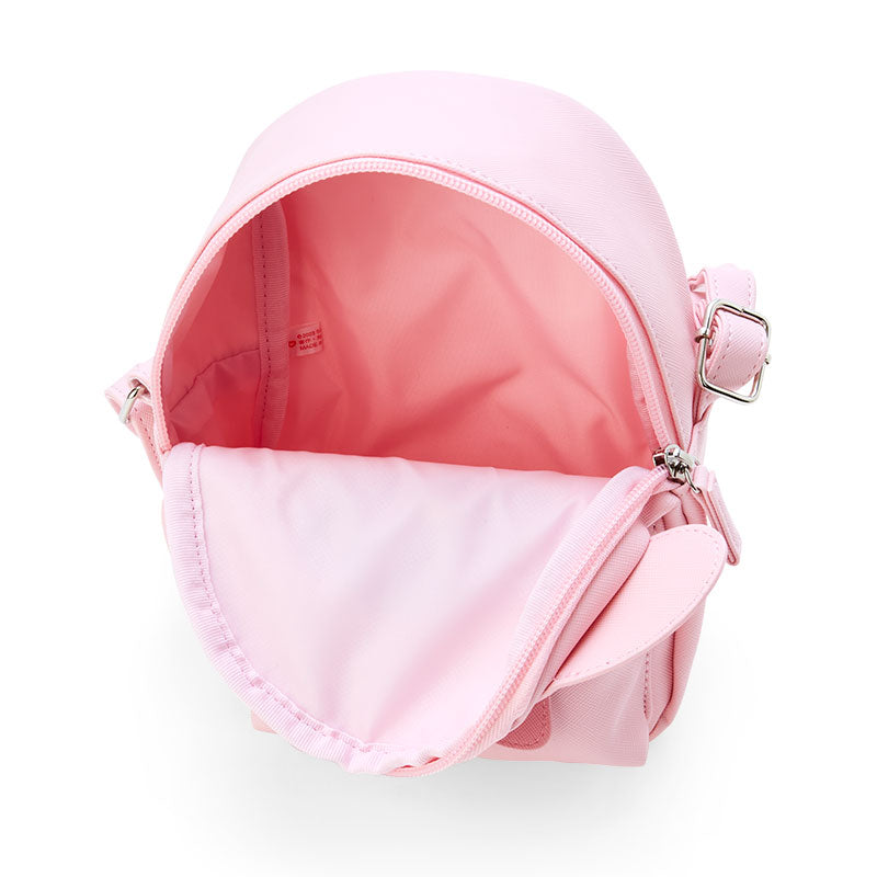 Side angle of My Melody bag highlighting adjustable shoulder strap