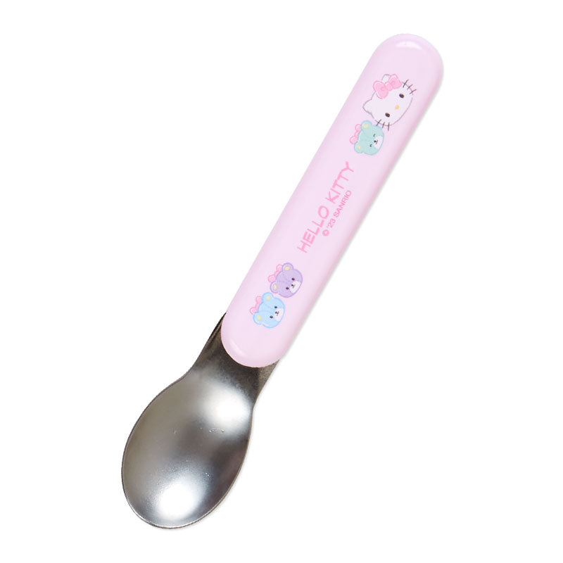 Hello Kitty utensil set with carrying case and chopsticks