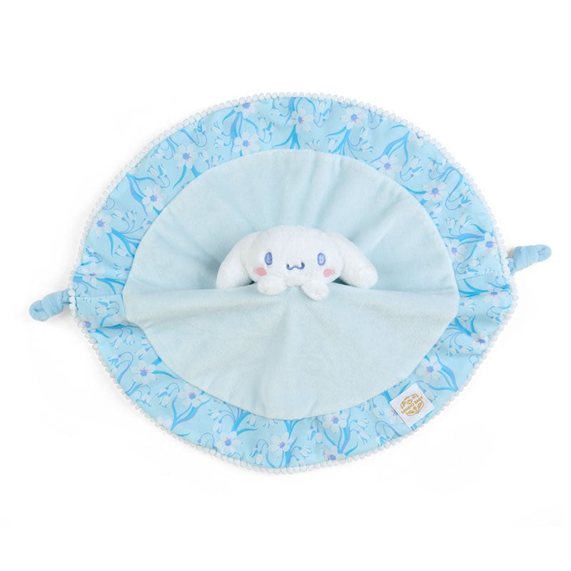 Cuddly Cinnamoroll baby lovey, a great addition to any baby gift basket