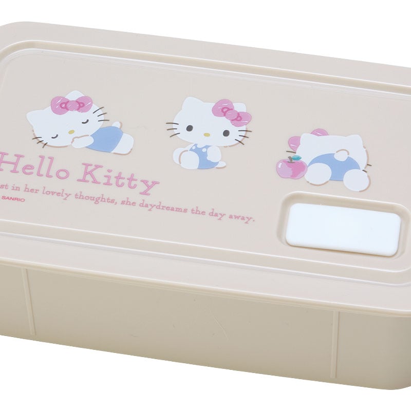 Hello Kitty bento box being washed in a dishwasher