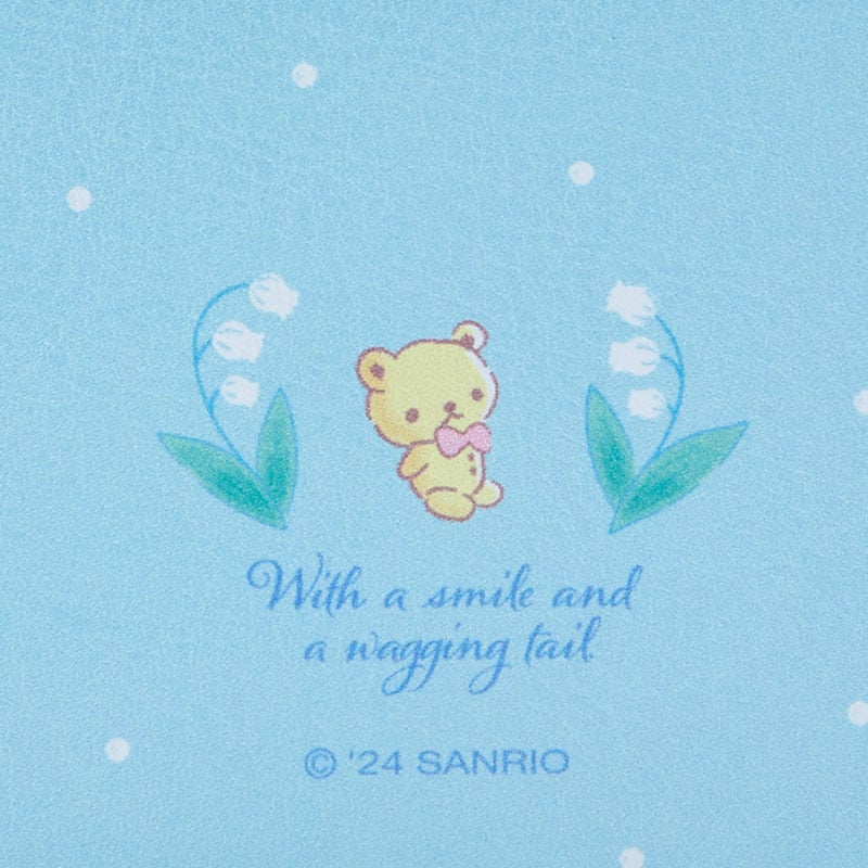 Cinnamoroll 2-way mirror closed, showcasing its compact design