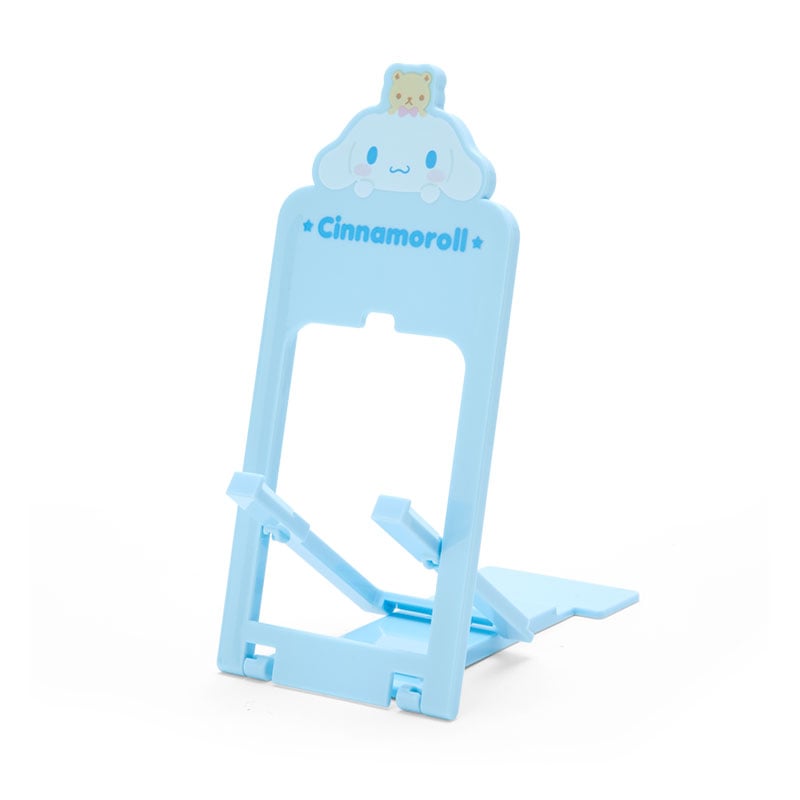 Cinnamoroll phone stand folded flat, showing its compact design