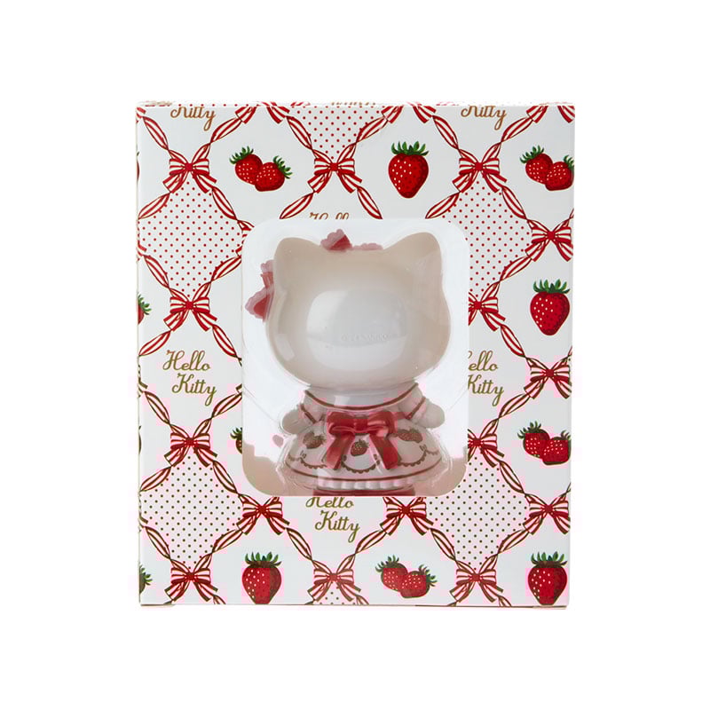 Adorable Hello Kitty mini figurine in a collectible display box.