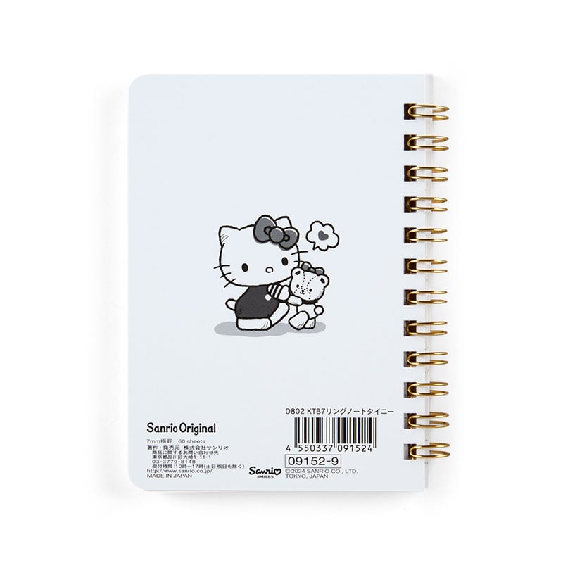Compact Hello Kitty notebook placed inside a travel tote in NYC