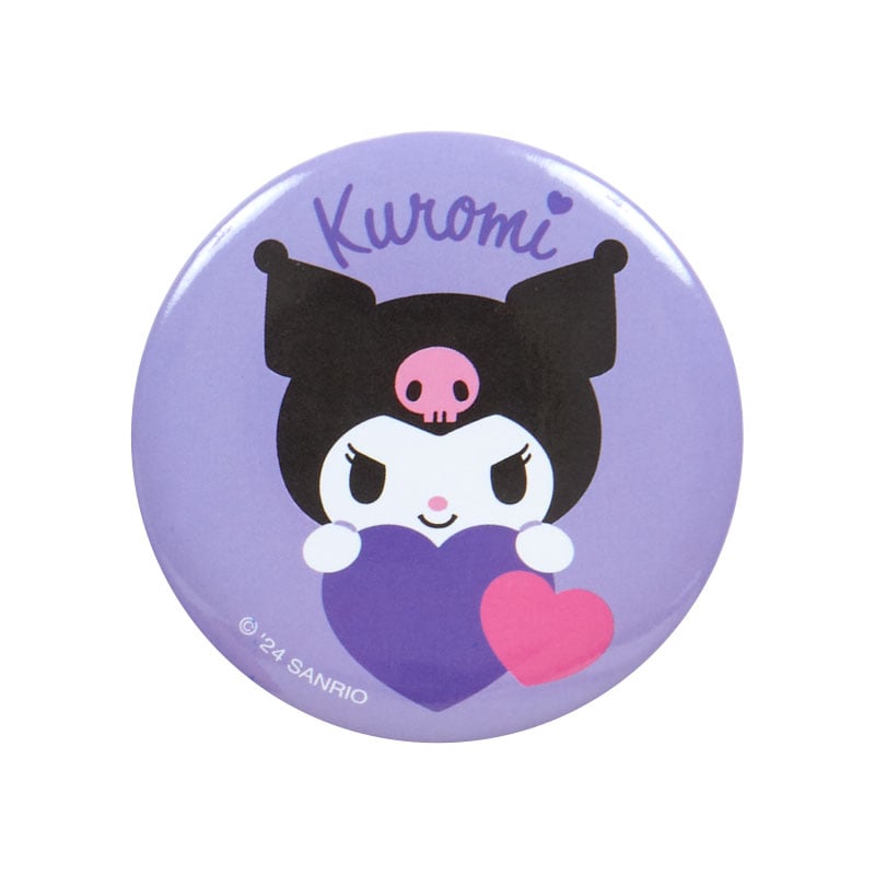 Back view of the Kuromi pouch highlighting its cute character design.