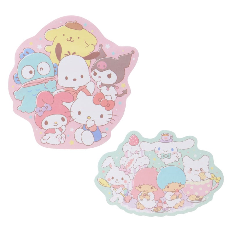 Kuromi Cute Stationery Set with character-shaped paper and envelopes