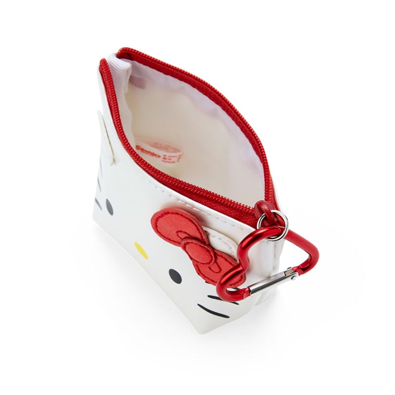 Cute Hello Kitty pencil pouch filled with pens and pencils