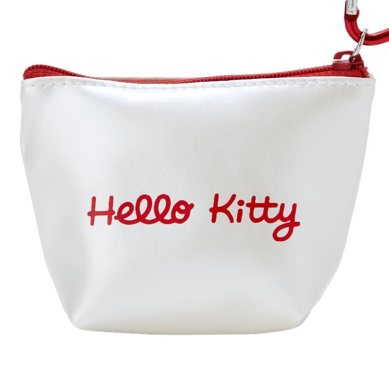 Cute Hello Kitty pencil pouch filled with pens and pencils