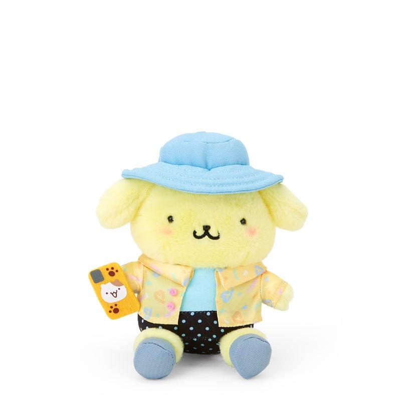Funfair Series Sanrio keychain displayed with passport accessory