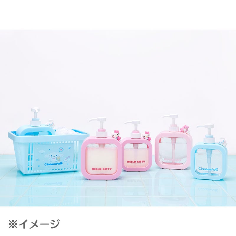 Stacked mini storage baskets with adorable artwork for cute organization
