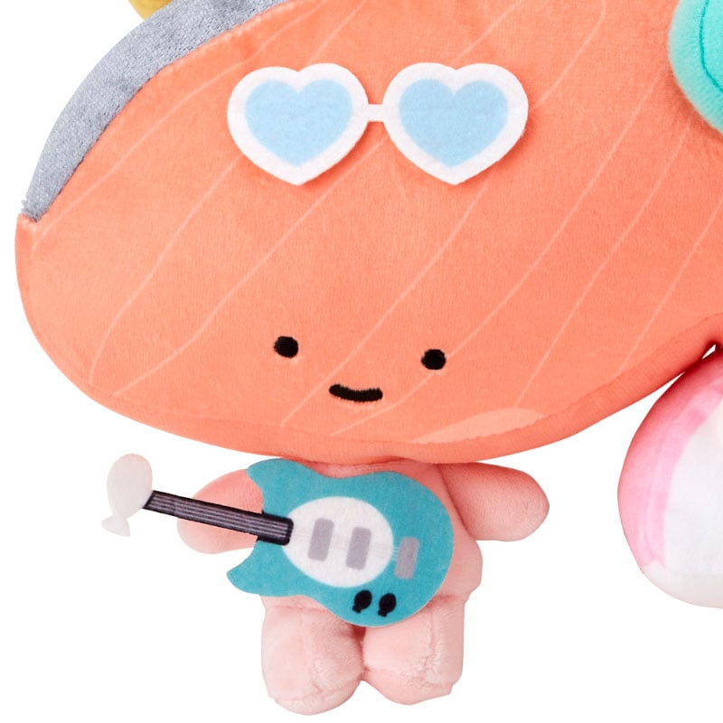 Kirimichan 9" plush toy front view, showing embroidered details and colorful design.