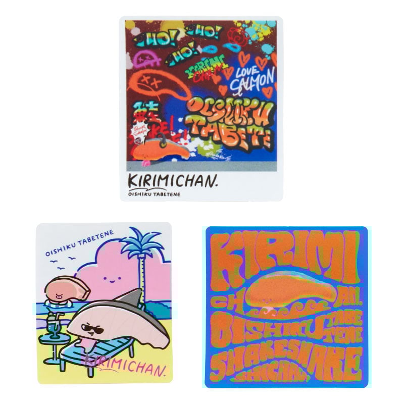 Colorful accessories sticker pack, inspired by the Summer of 99 festival