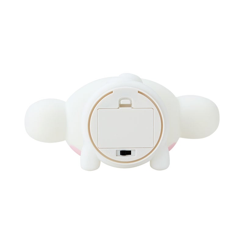 Cinnamoroll plush nightlight glowing softly on a bedside shelf