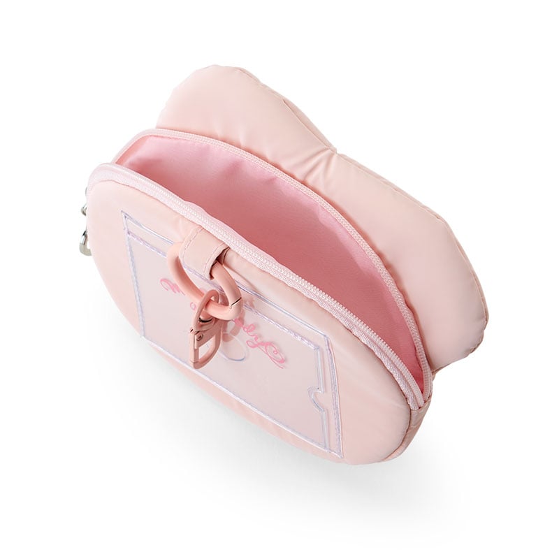 My Melody Mini ID Pouch displayed alongside winter accessories.