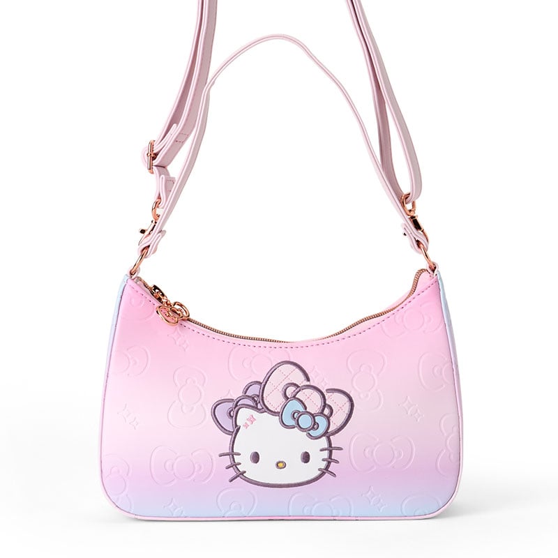 Hello Kitty 50th Anniversary Ribbons Series shoulder bag front view