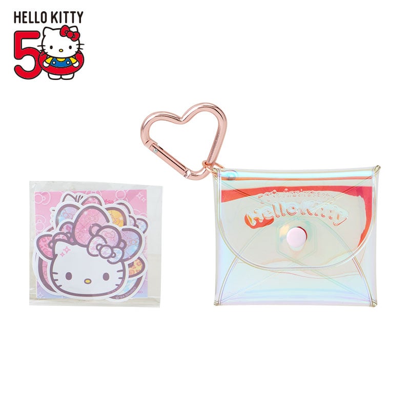 Hello Kitty hair accessories and stickers in the 50th Anniversary Fashionable Ribbons Series