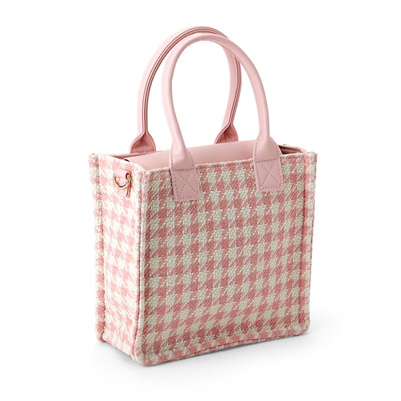 Cute shoulder bag with Sanrio My Melody character and intricate ribbon details