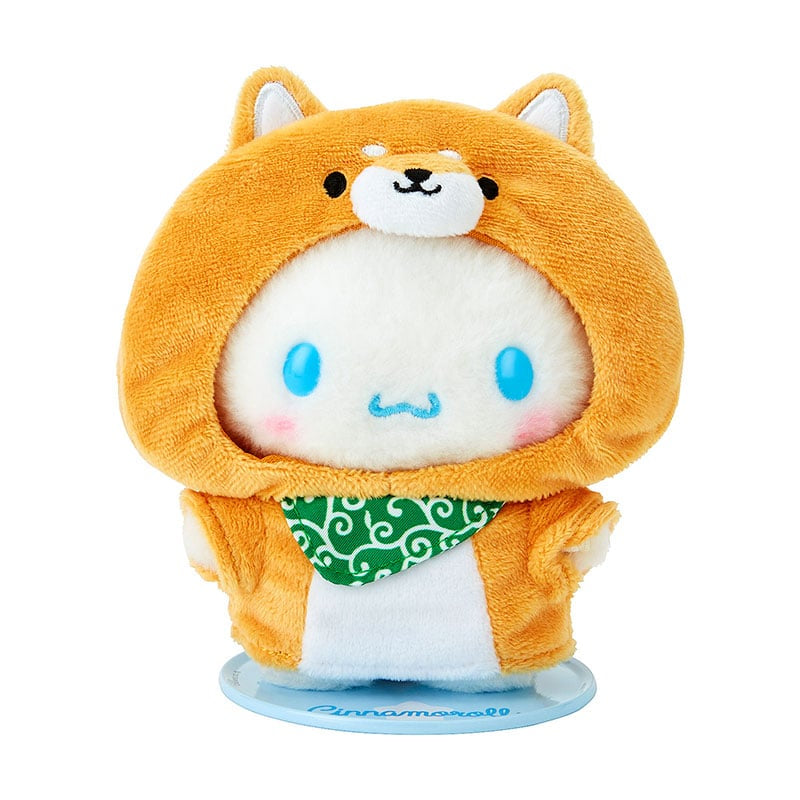 Close-up of the Shiba Inu hoodie on a Pitatto Friends doll.