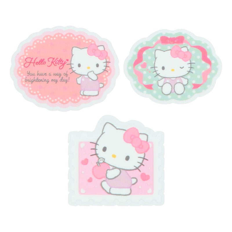Mini sticker set packaging showing all 30 designs for scale