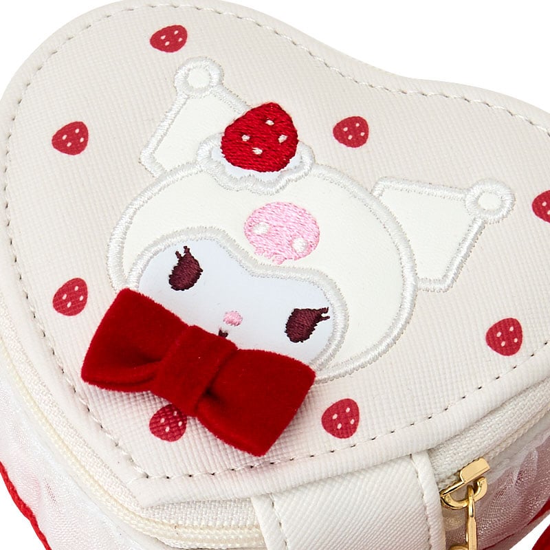 Angle shot highlighting embroidered and applique frosting accents