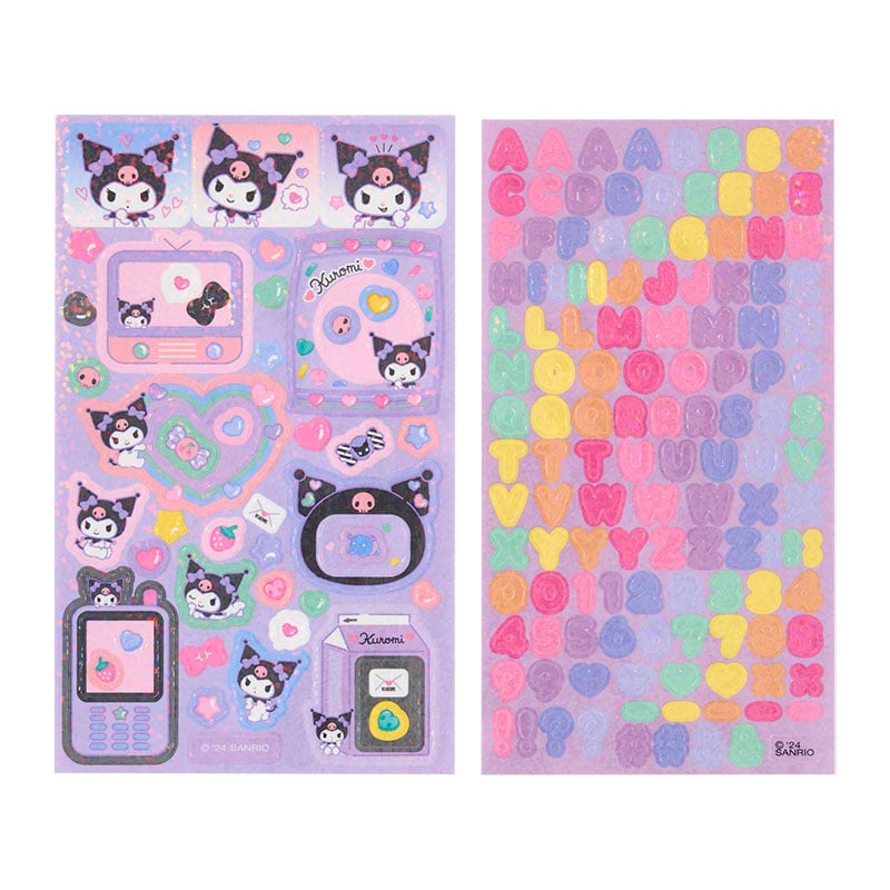 Finished Sanrio-inspired charm on a tote bag, showcasing personalization