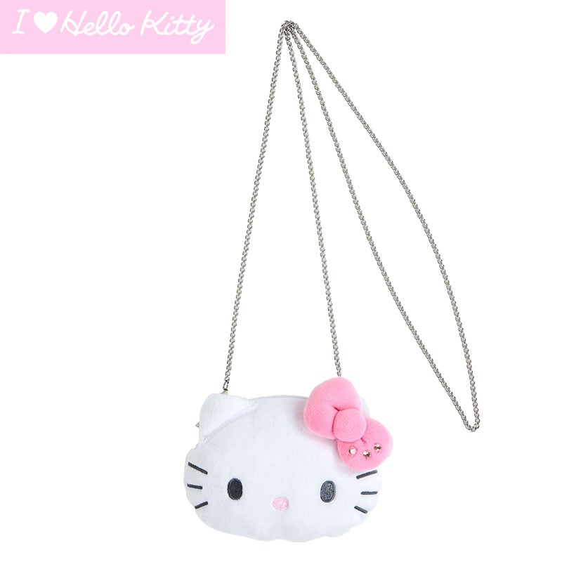 Hello Kitty Pink Micro Mini Crossbody Bag front view