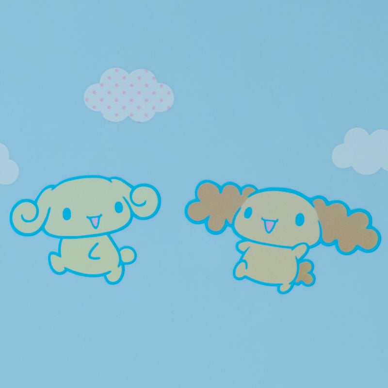 Durable Cinnamoroll suitcase with snap closure for storage
