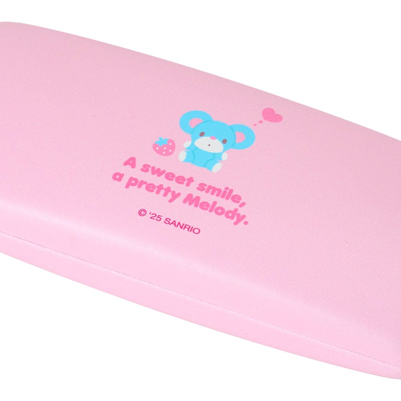 Compact and stylish glasses case with My Melody design for everyday protection