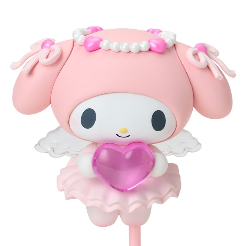 Close-up of the My Melody mini figurine featuring intricate details.