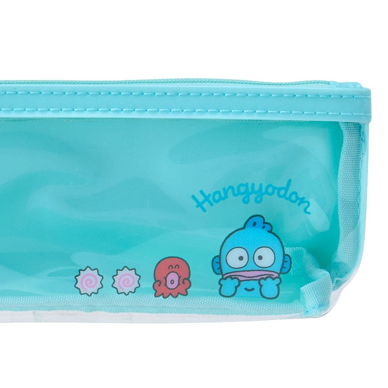 Pencil pouch filled with pens and highlighters, styled for school or office use
