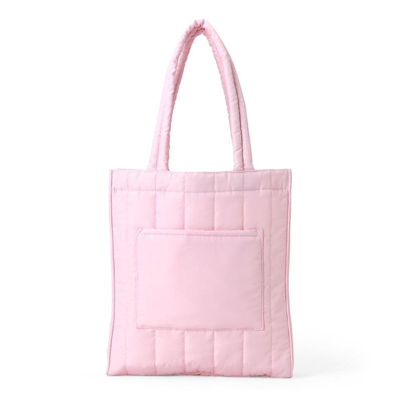 My Melody tote bag with ribbon accents and embroidered details, perfect for collectors