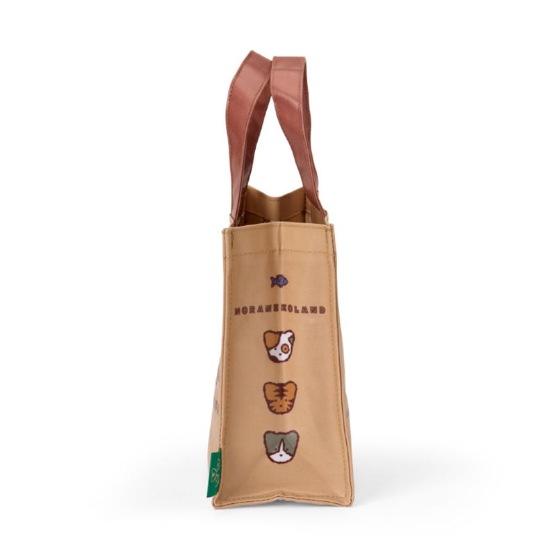Sanrio cat mini tote bag with Chococat design, front view
