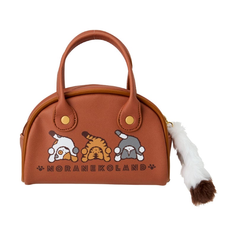 Stylish Sanrio handbag worn crossbody for urban outings