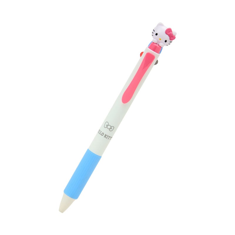 Close-up of Hello Kitty design on the pen