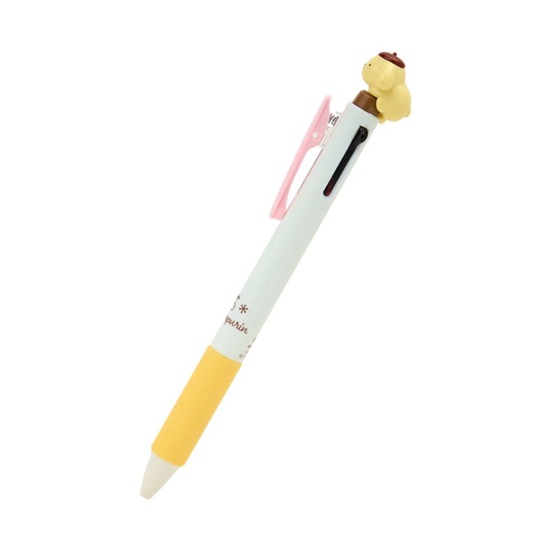 Pompompurin character mascot on the pen cap